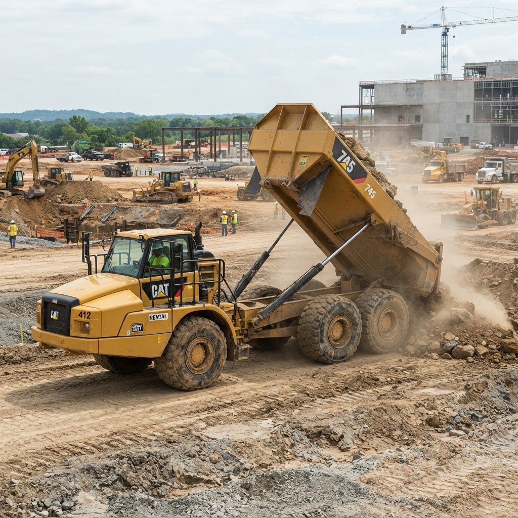 Самосвал КамАЗ 6520